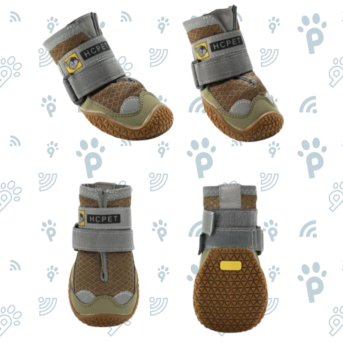 Chaussures respirantes pour chien