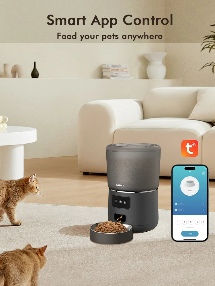Automatic Pet Feeder - TechnuBlack Edition