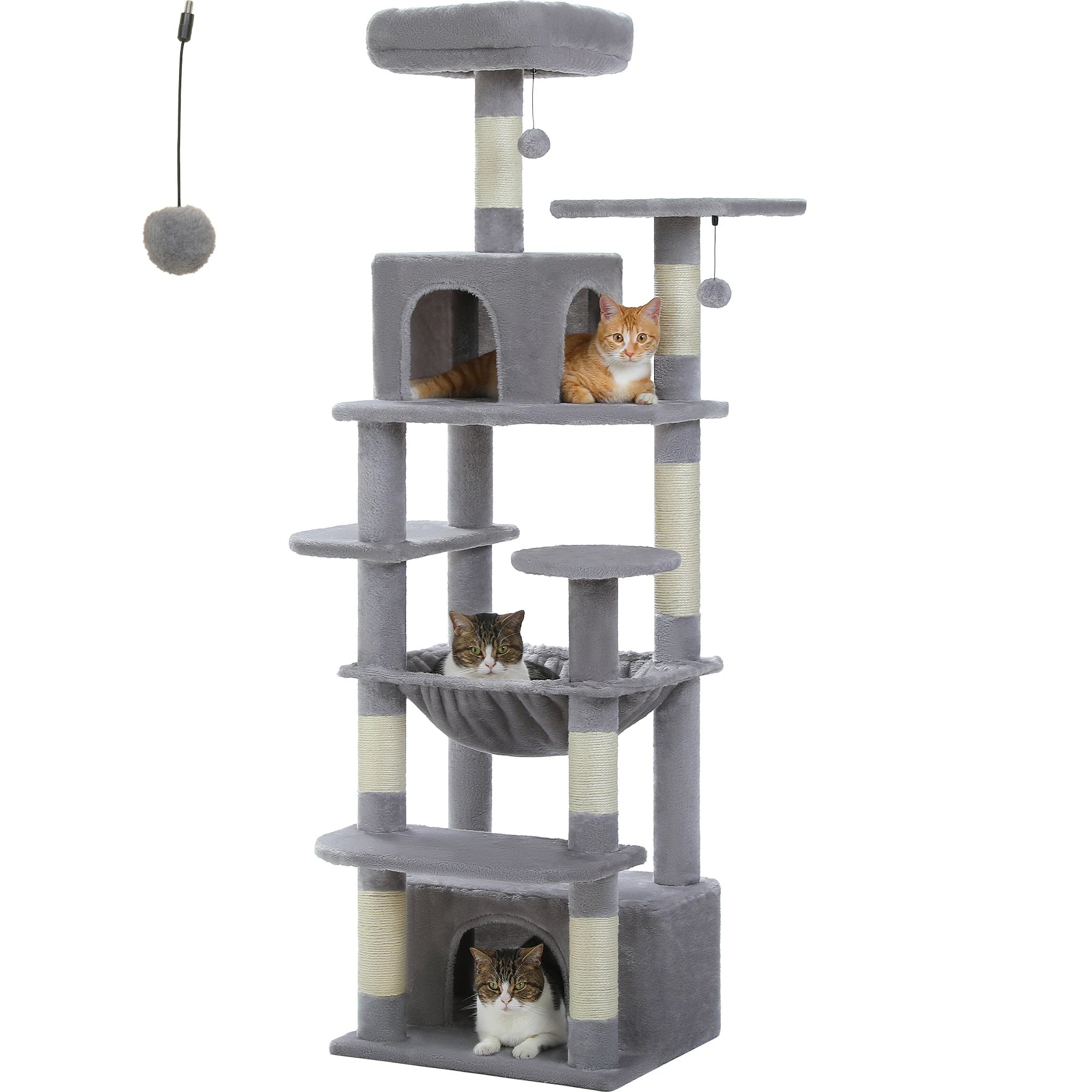 Large Grey Cat Tree