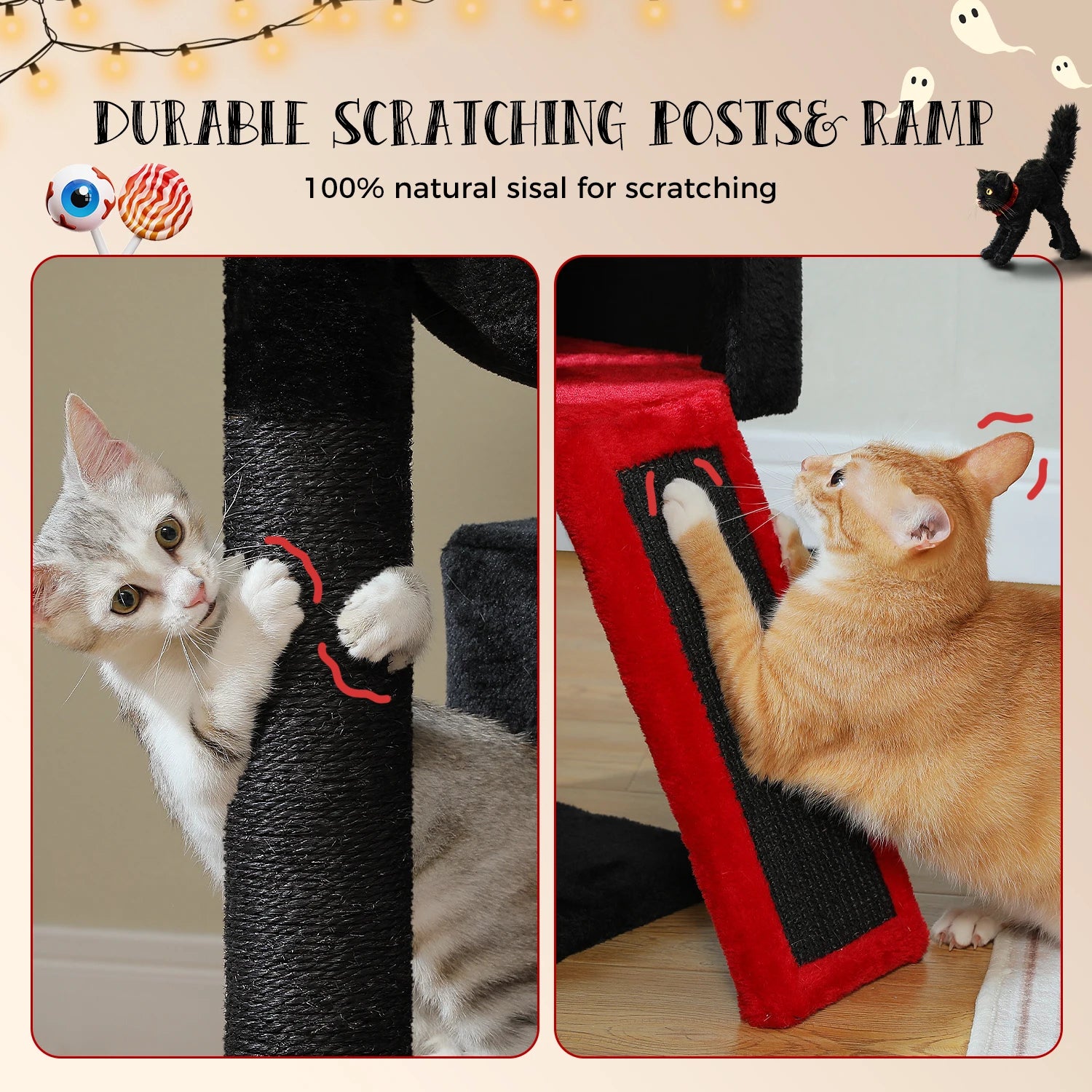 Large Multi-Level Cat Tree