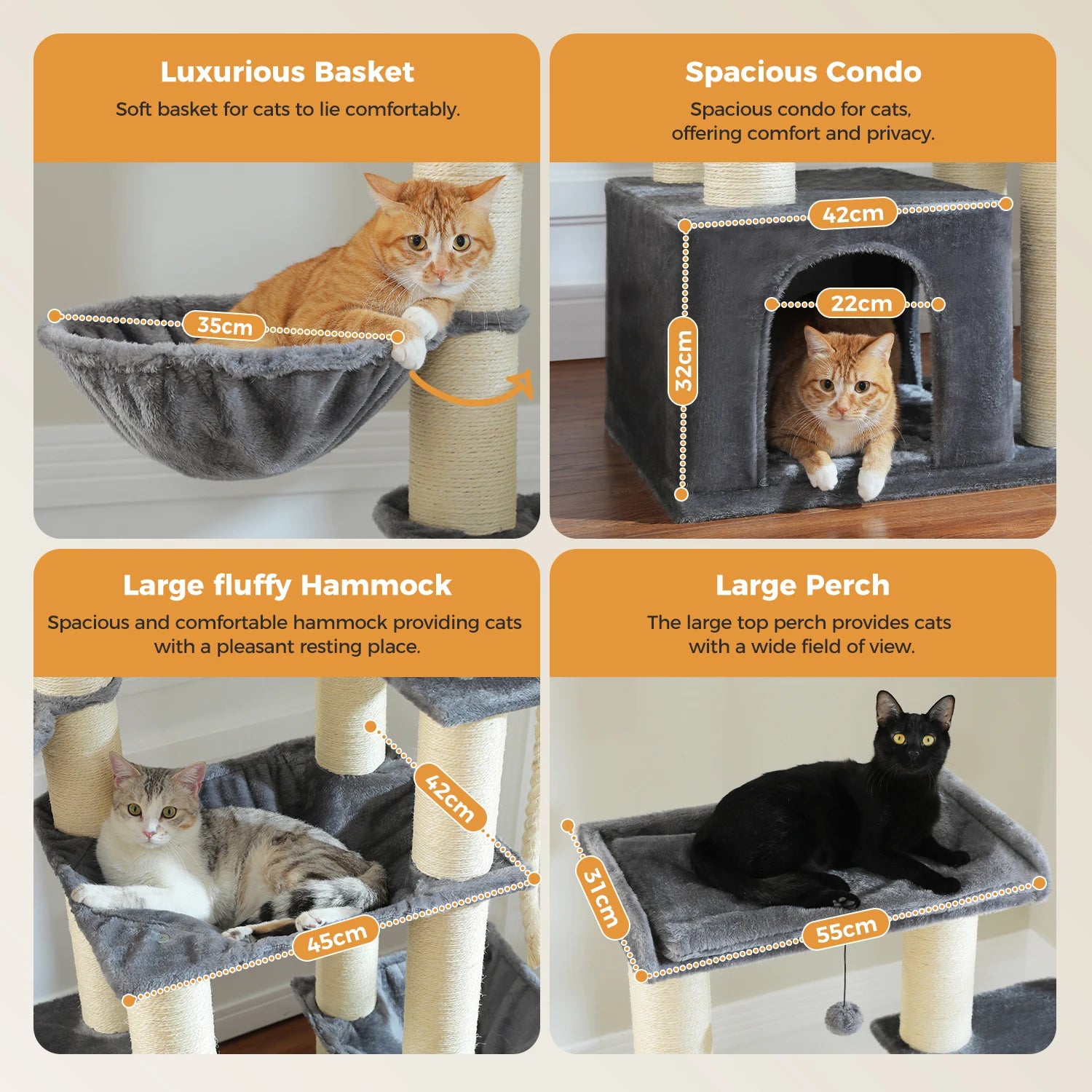 Big Cat Tree for Large Cats