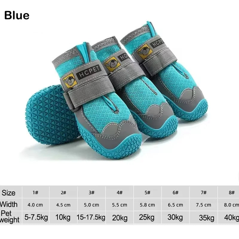 Chaussures respirantes pour chien