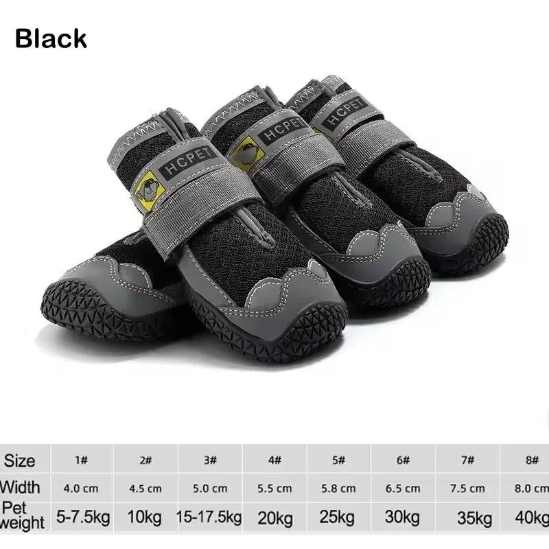 Chaussures respirantes pour chien