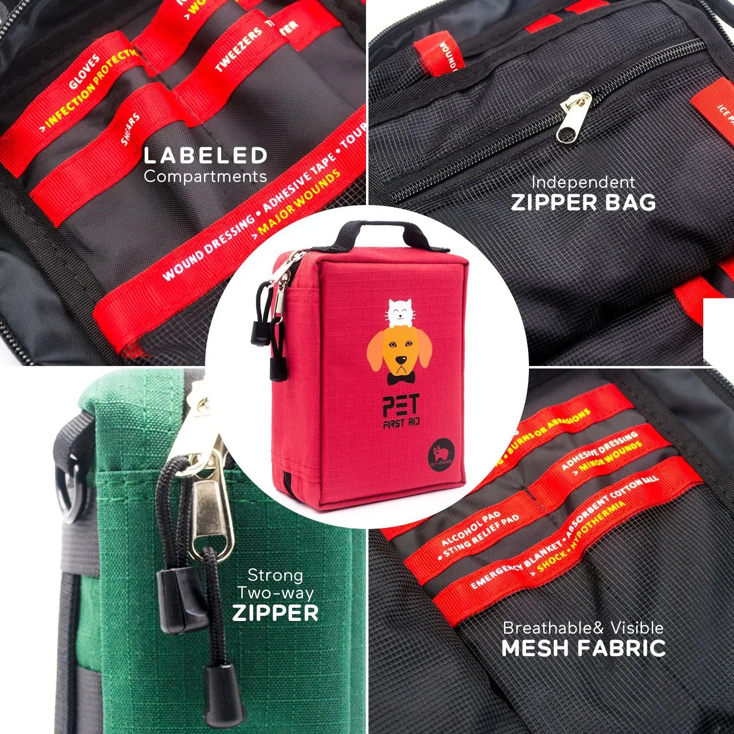 Portable Pet First Aid Kit