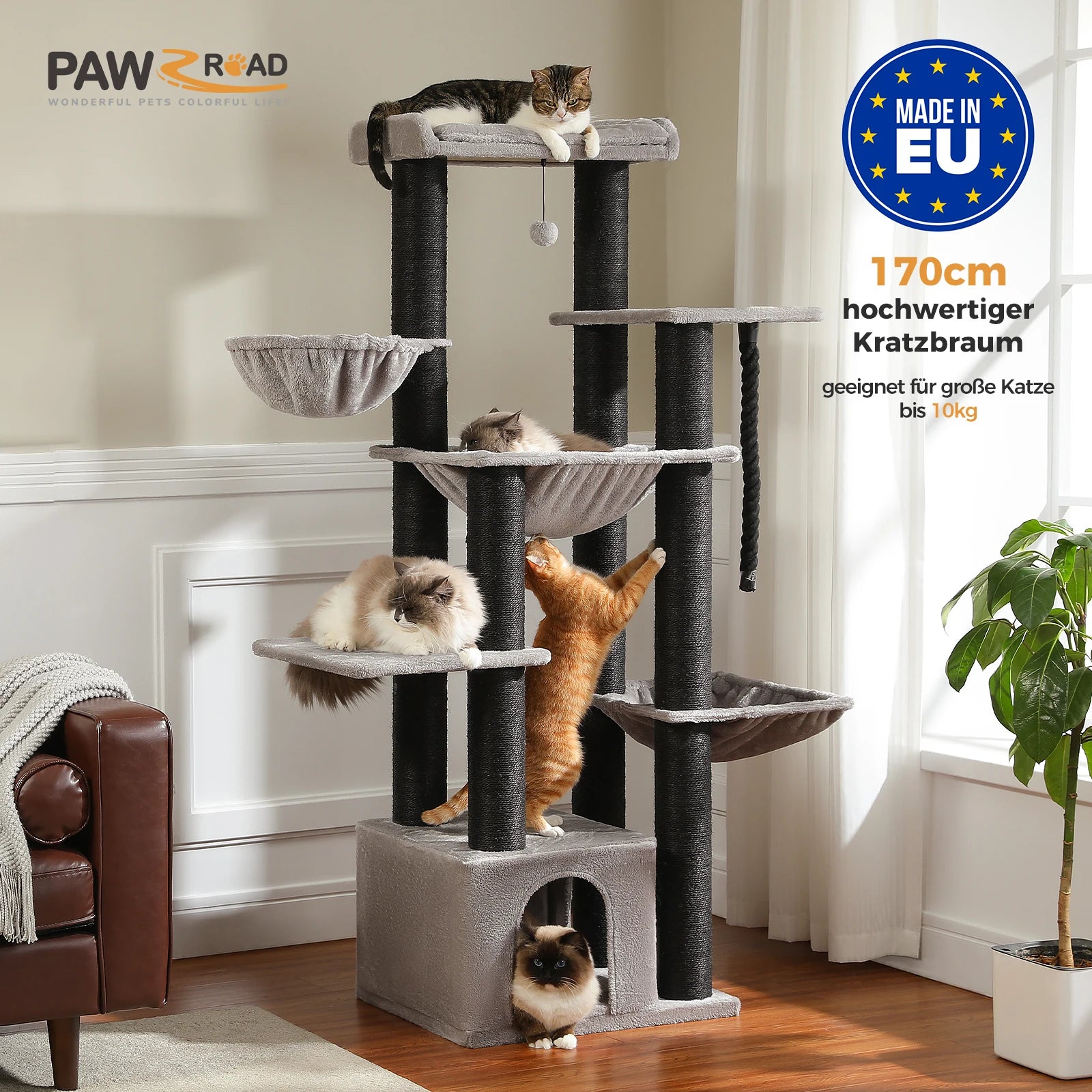Big Cat Tree for Large Cats