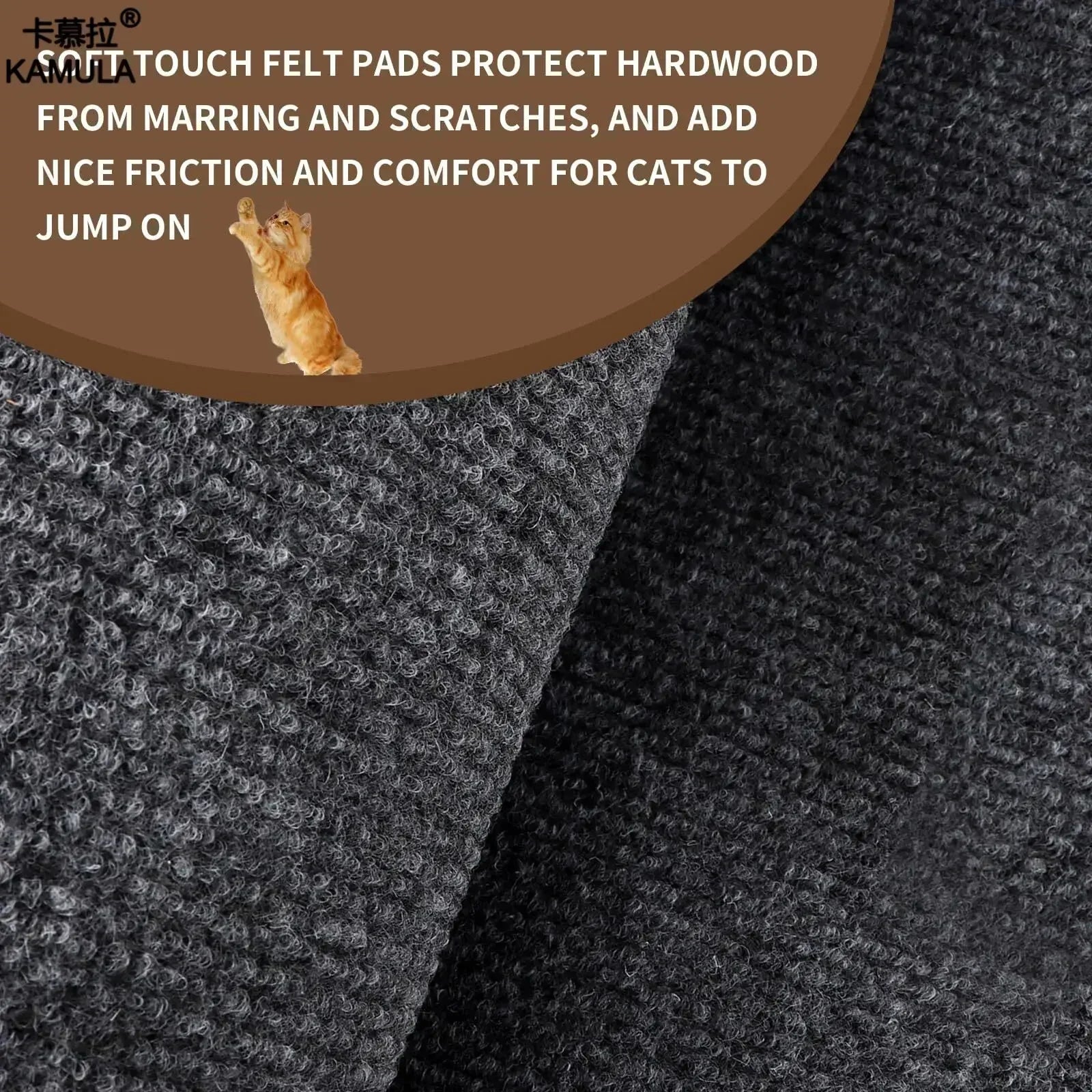 Self-Adhesive Cat Scratch Carpet