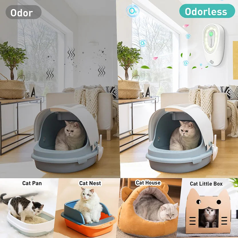 Purificateur d’odeurs intelligent pour animaux
