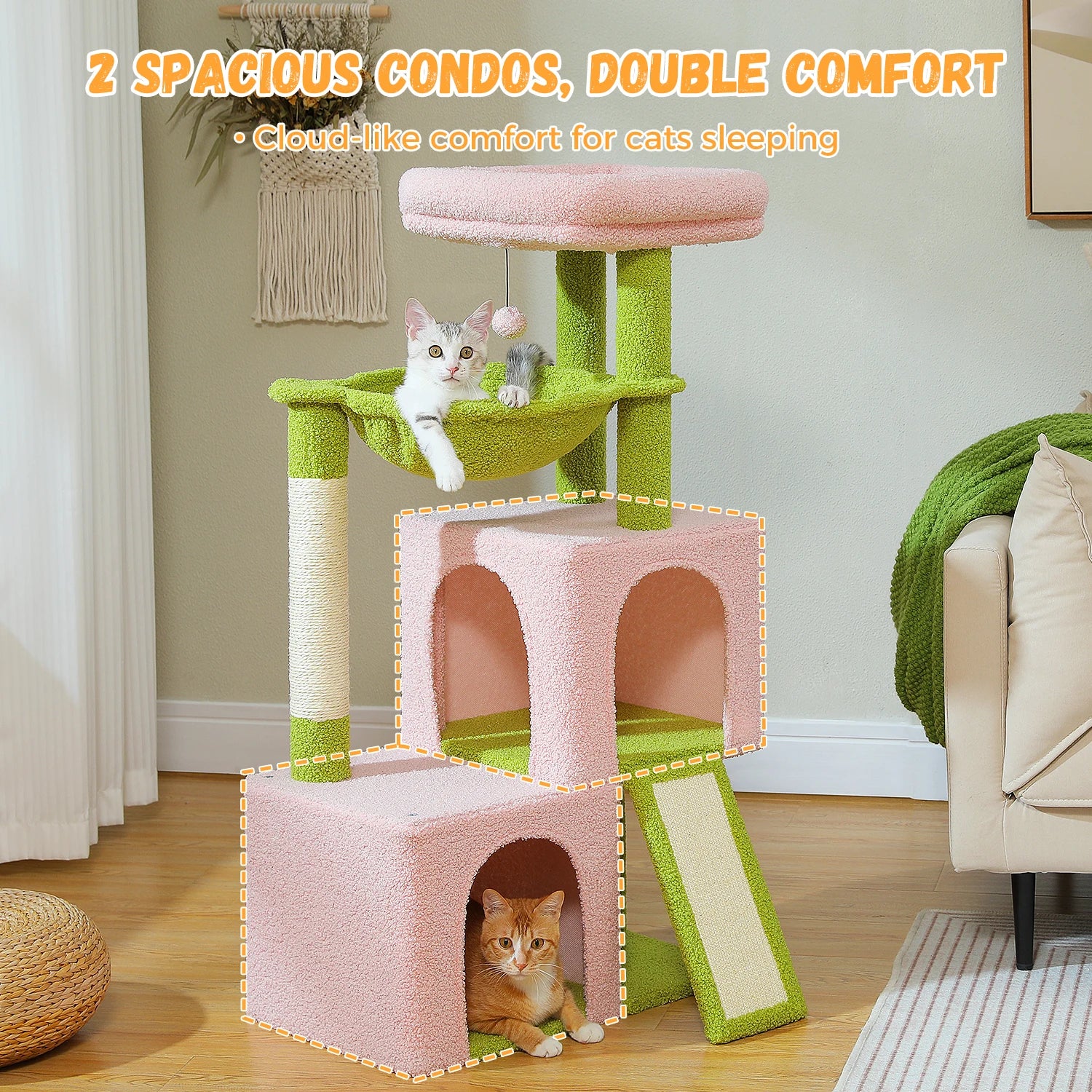 Large Multi-Level Cat Tree