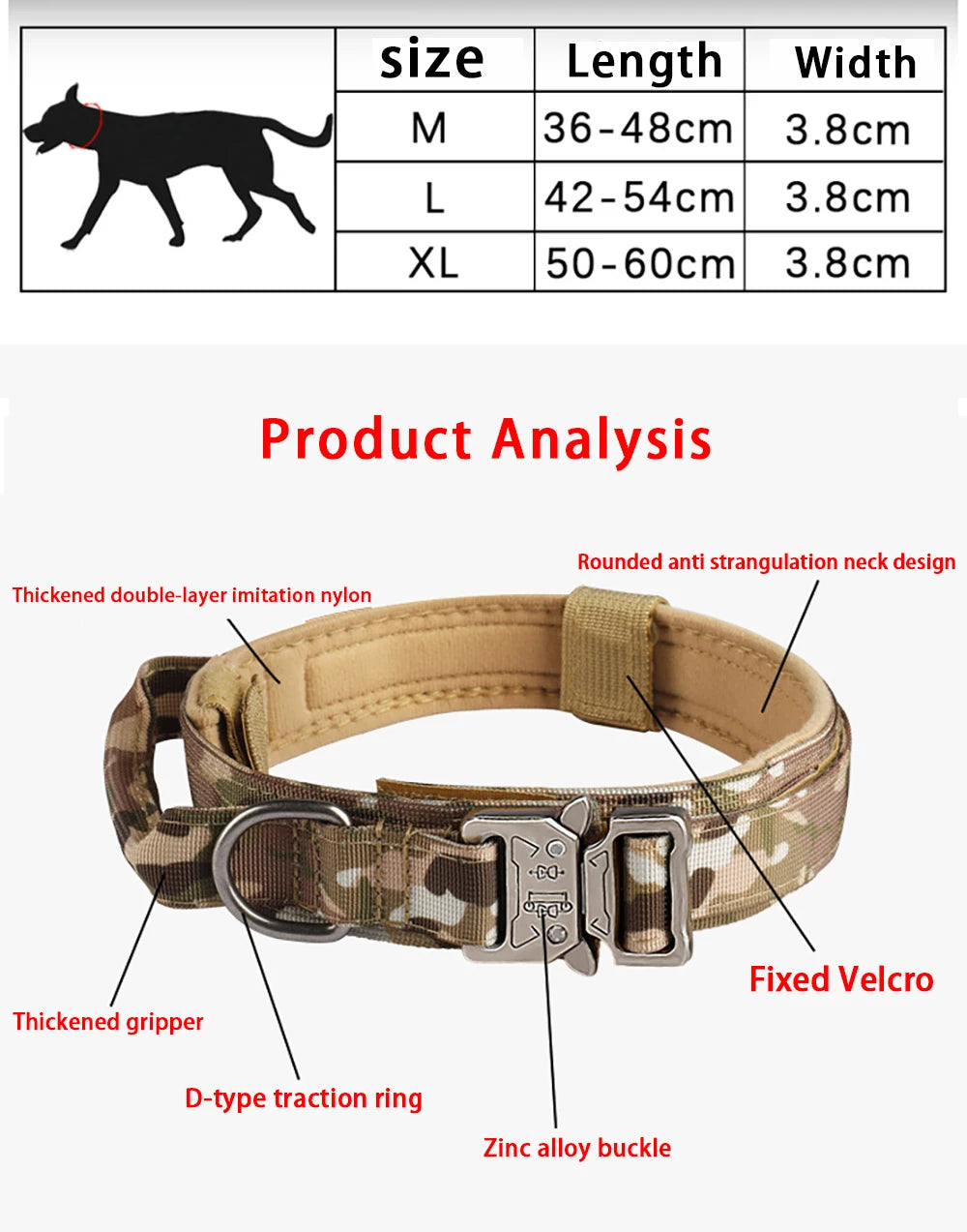 Tactical Dog Collar