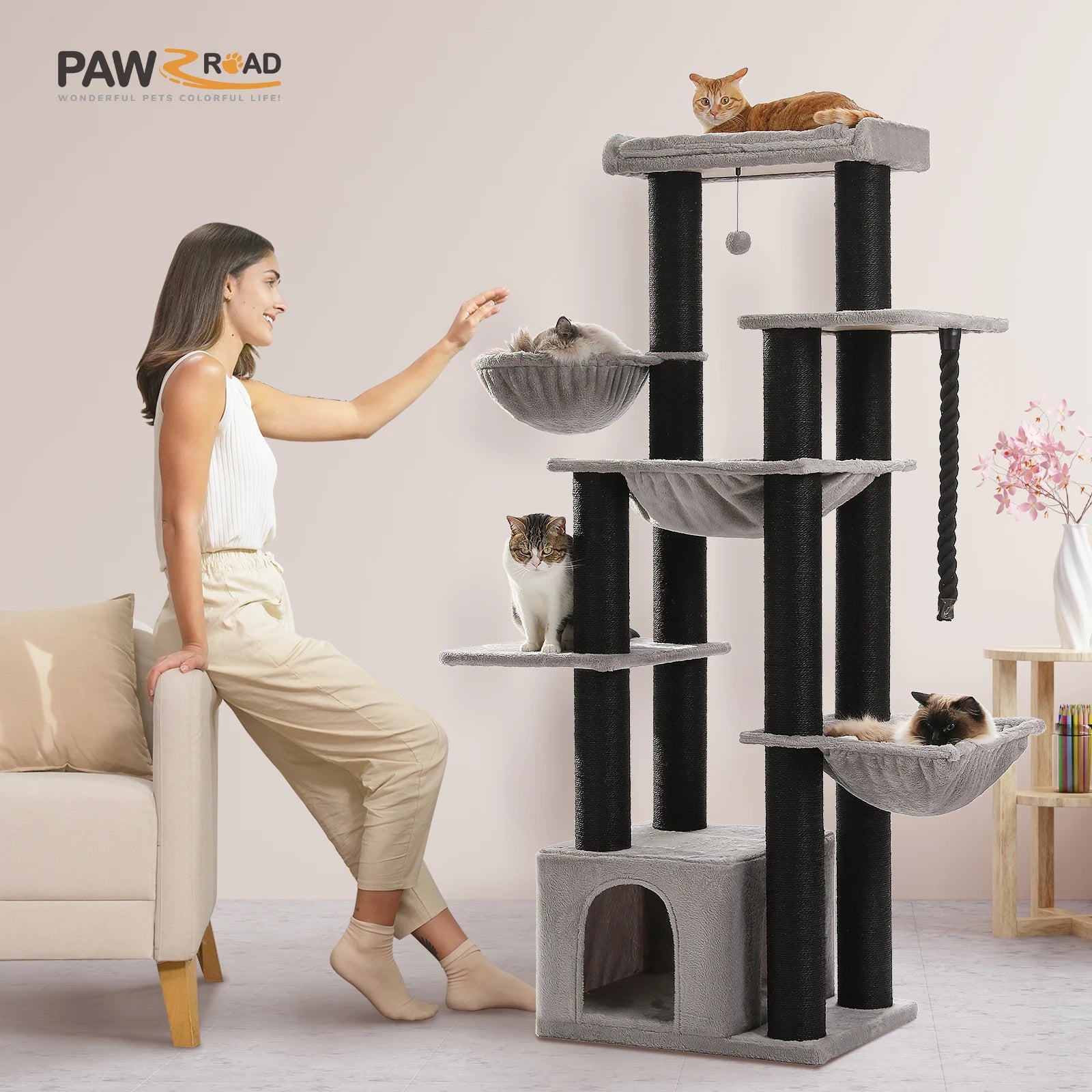 Big Cat Tree for Large Cats
