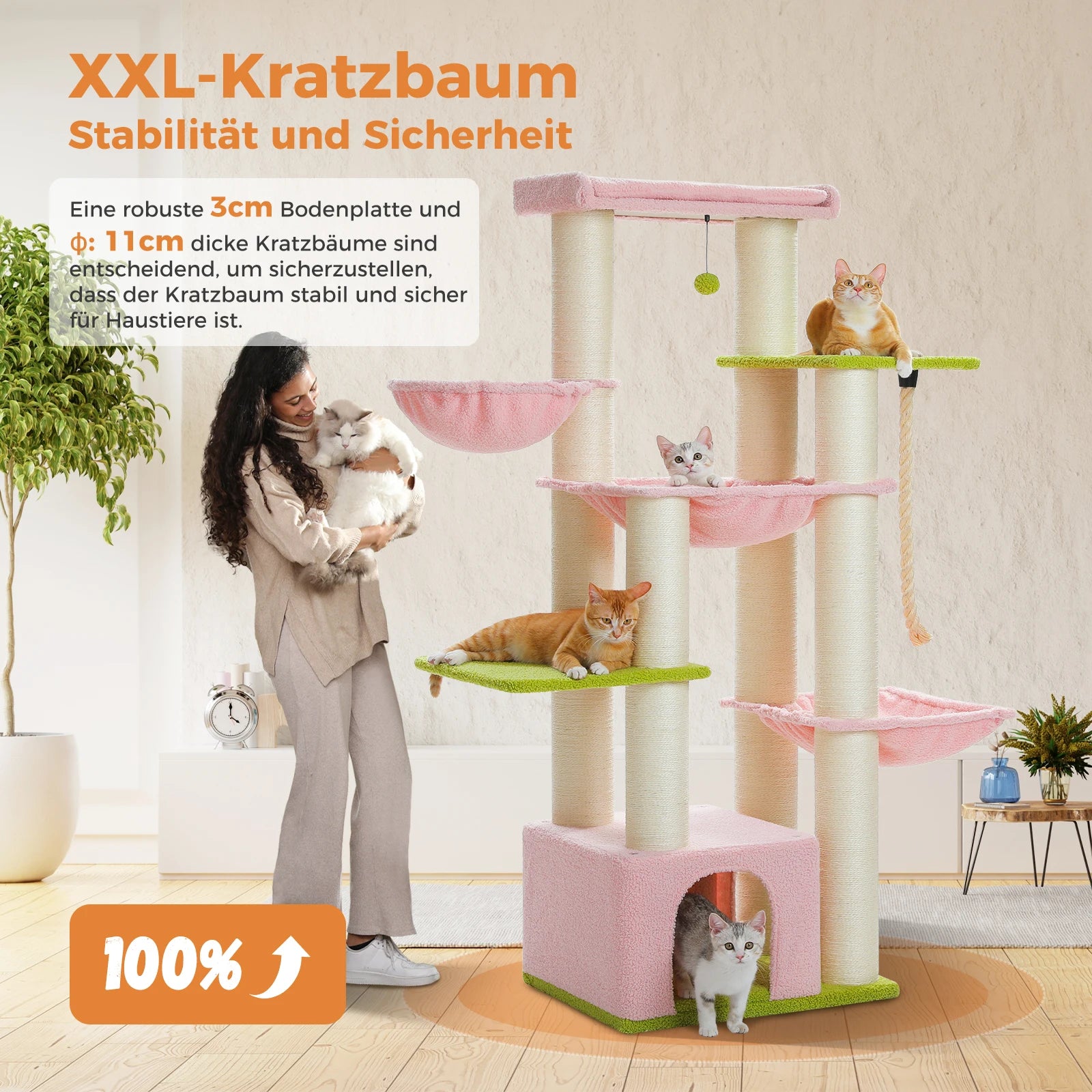 Big Cat Tree for Large Cats