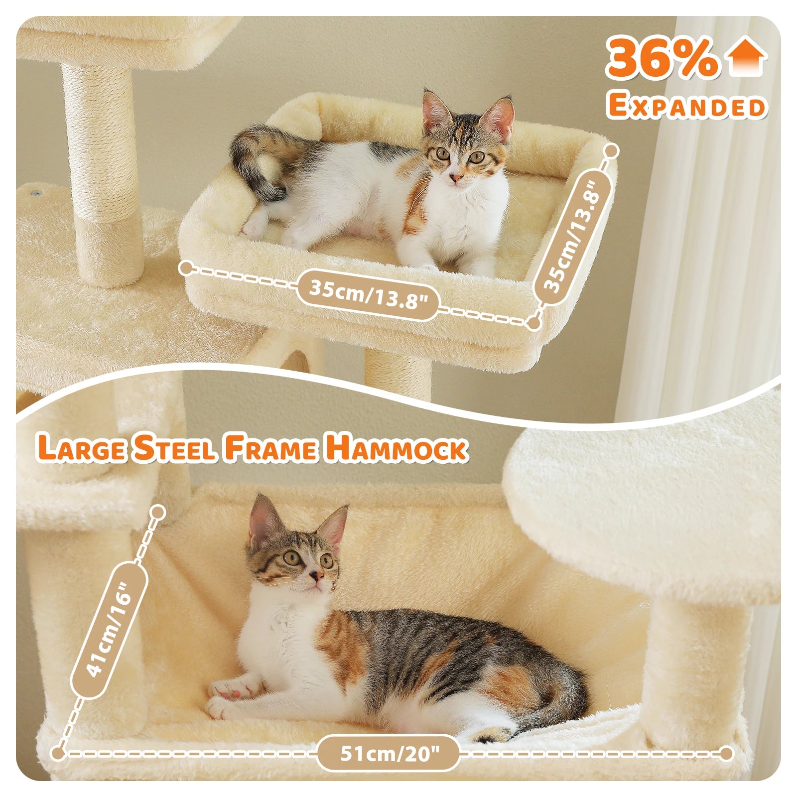 Tall Multi-Level Cat Tree