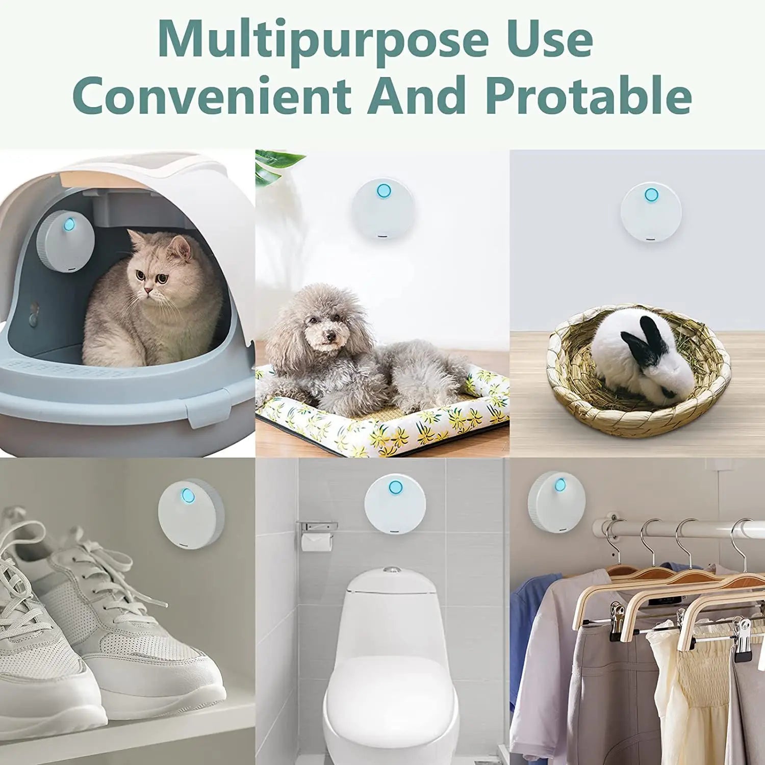 Automatic Cat Litter Box Odor Purifier