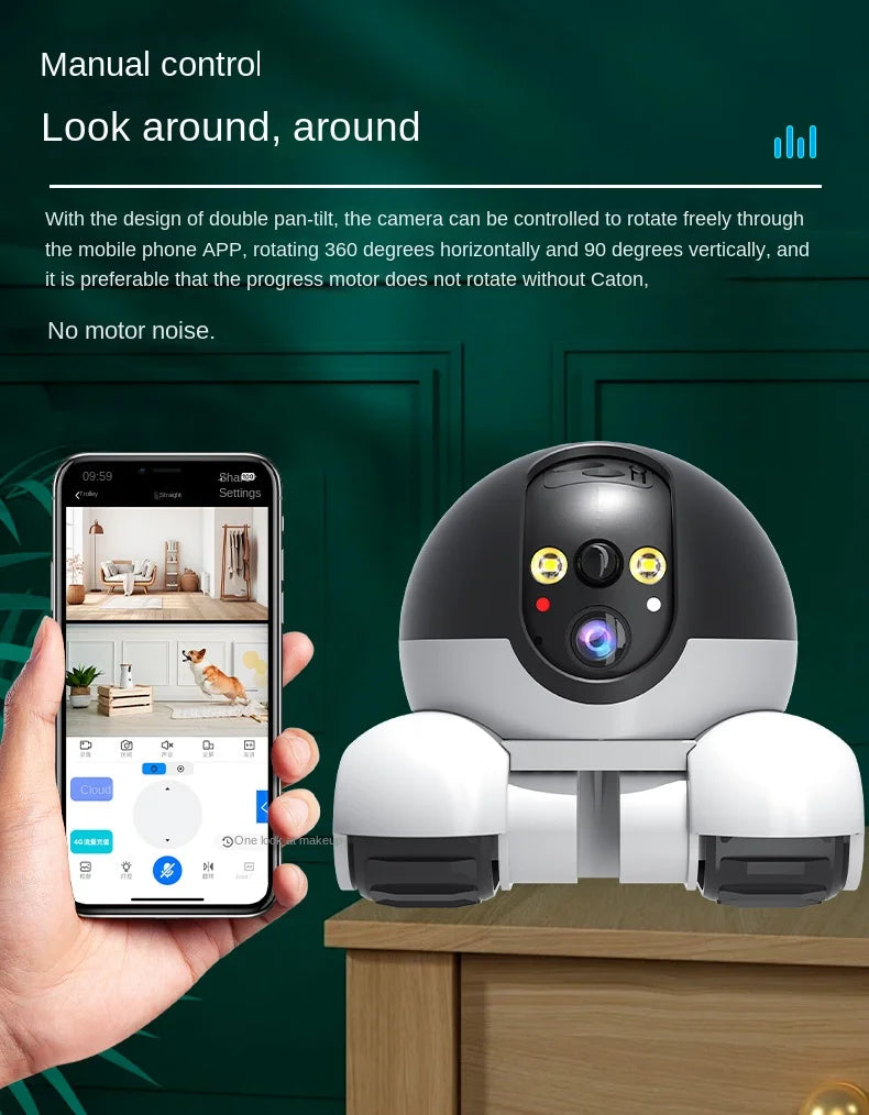 1080P HD WiFi Pet Camera