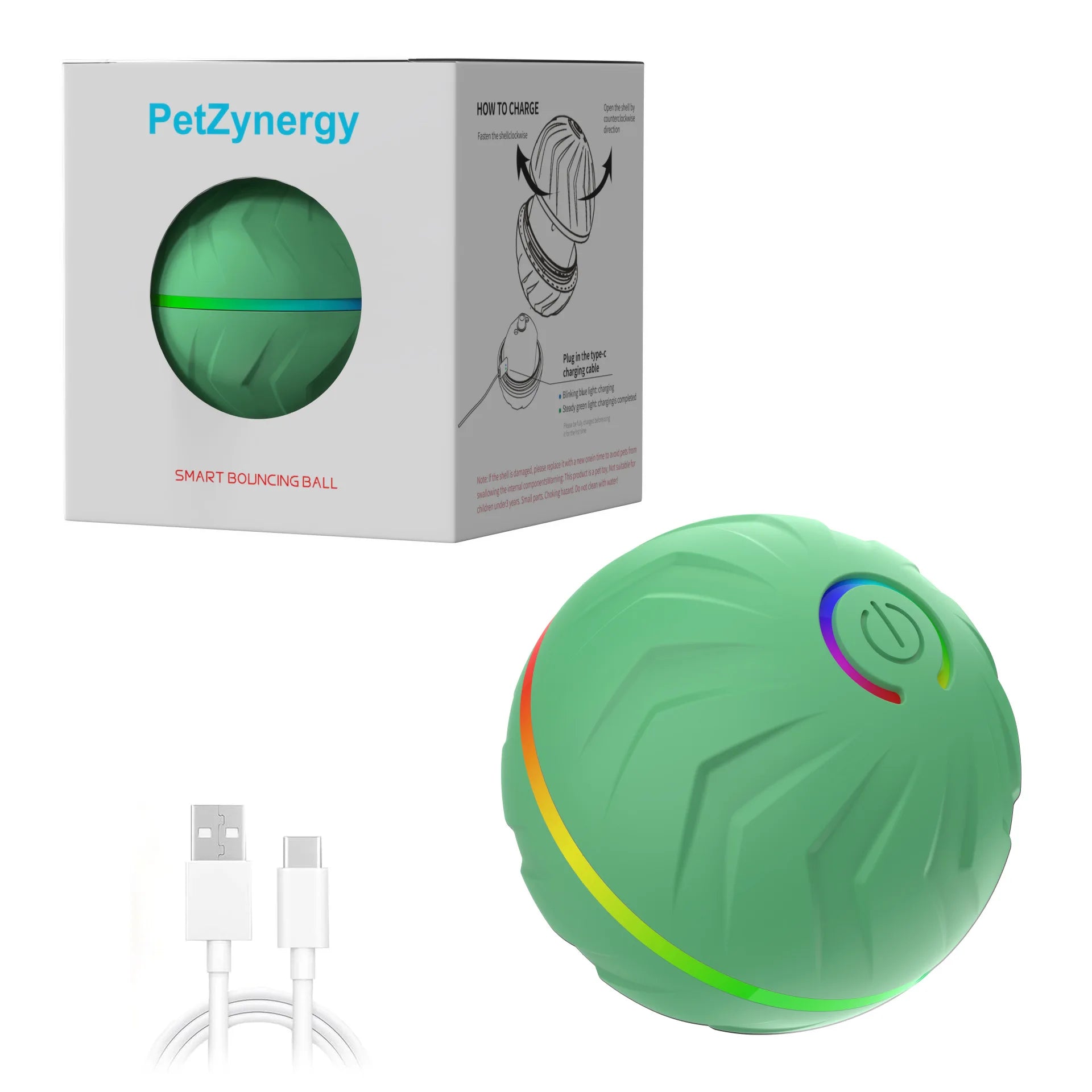 Dog Bouncing Ball