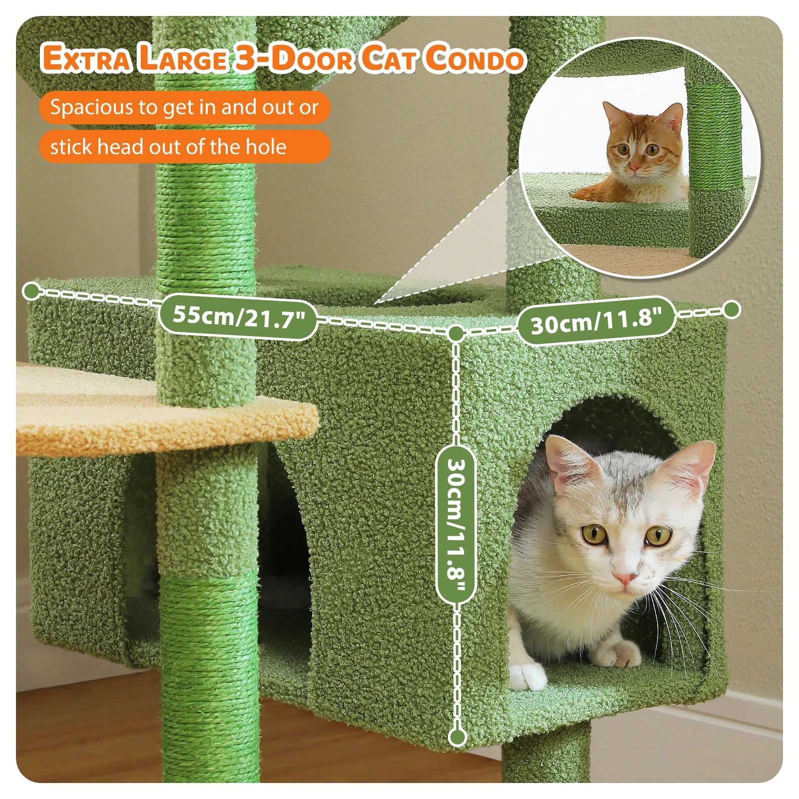 Tall Multi-Level Cat Tree