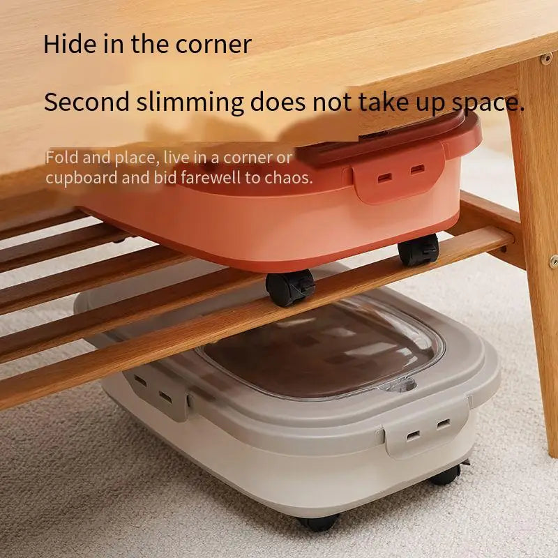 Collapsible Pet Food Container