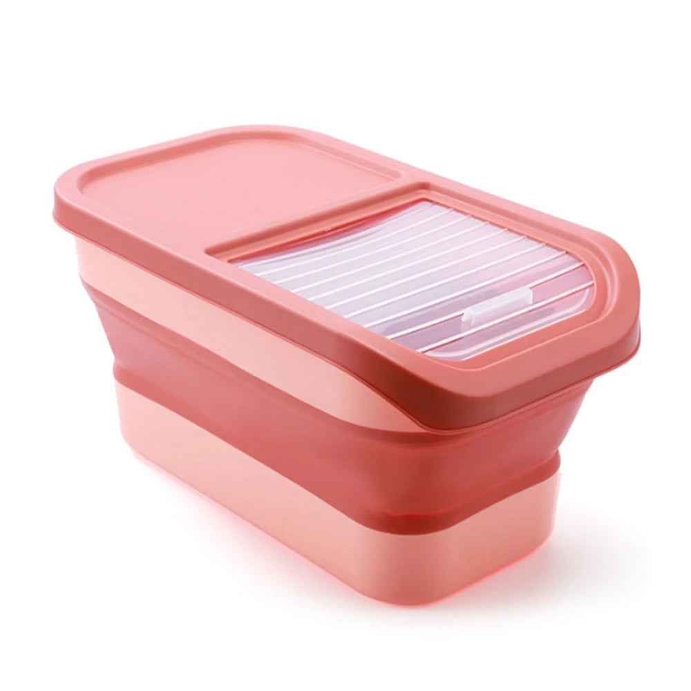Collapsible Pet Food Container