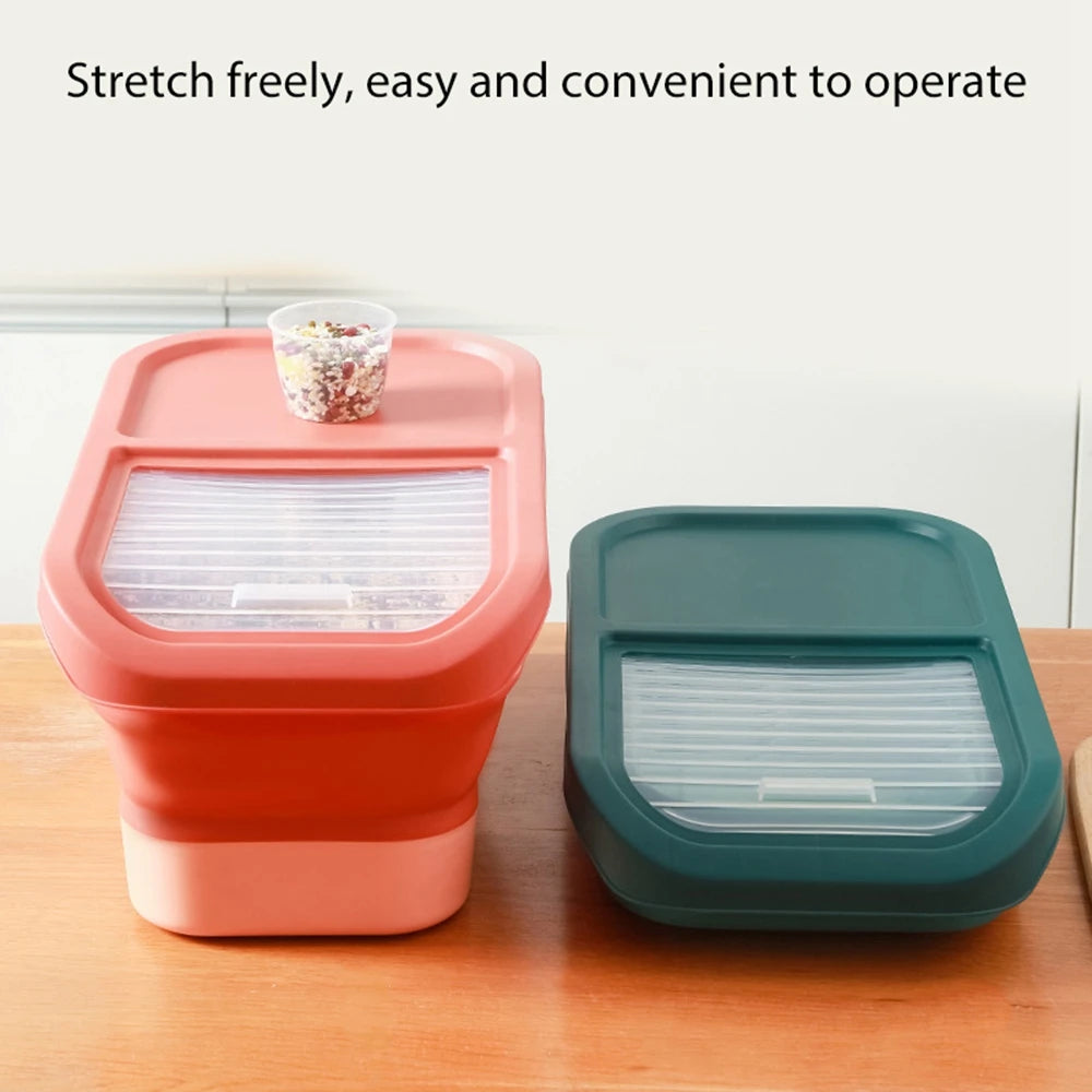 Collapsible Pet Food Container