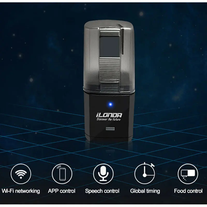 Automatic Aquarium Fish Tank Feeder with WIFI app