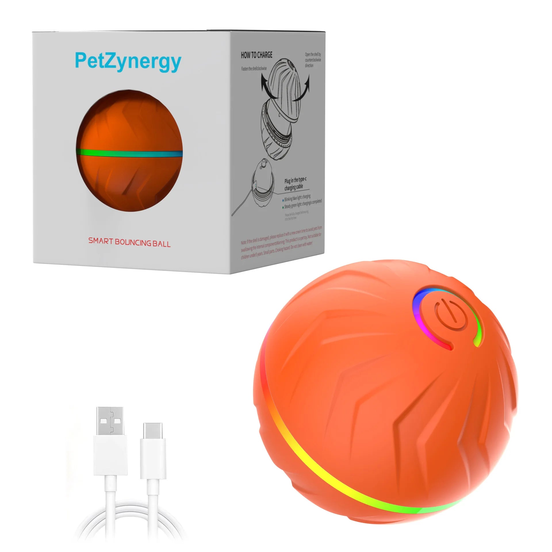 Dog Bouncing Ball