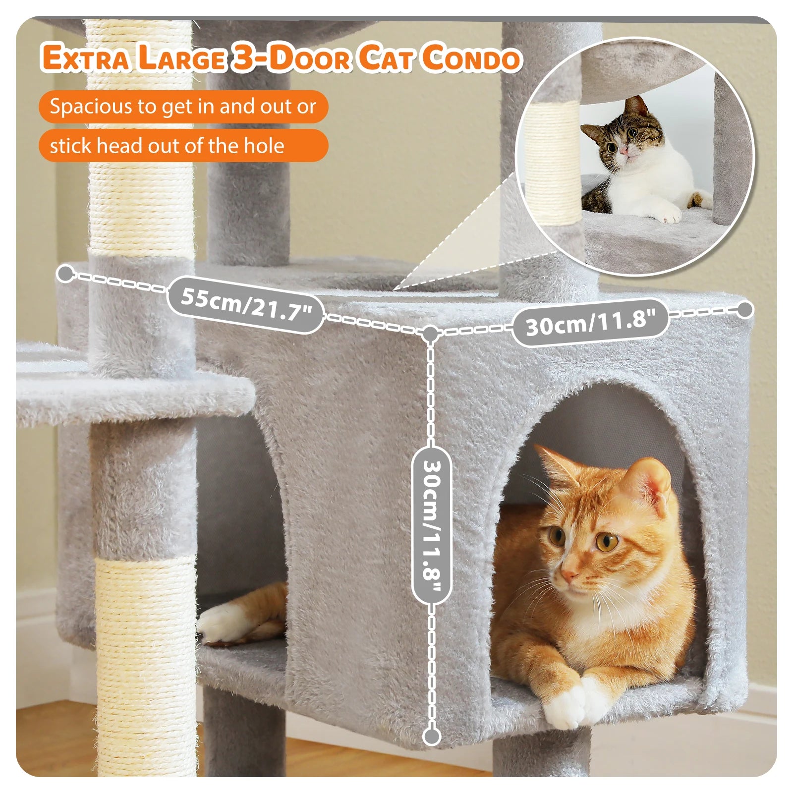 Tall Multi-Level Cat Tree