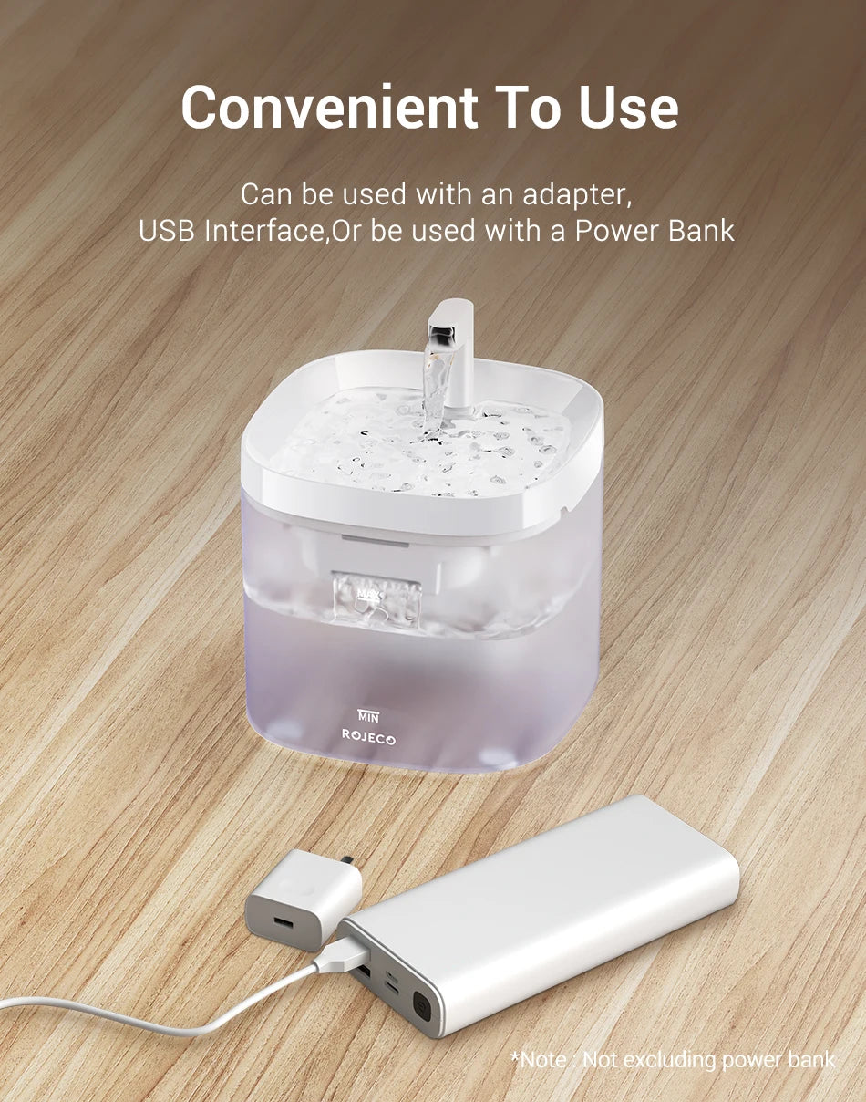 Smart Cat Water Fountain with filters