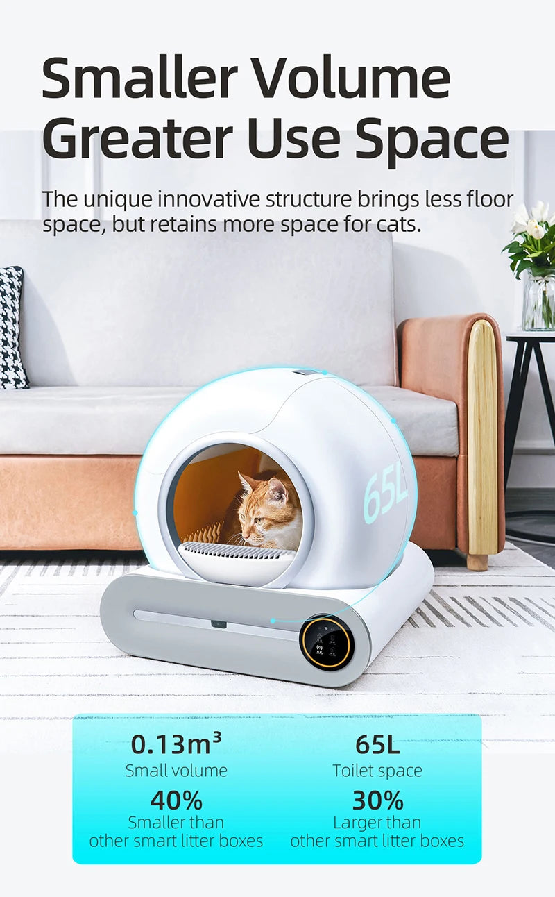 Automatic Smart Cat Litter Box