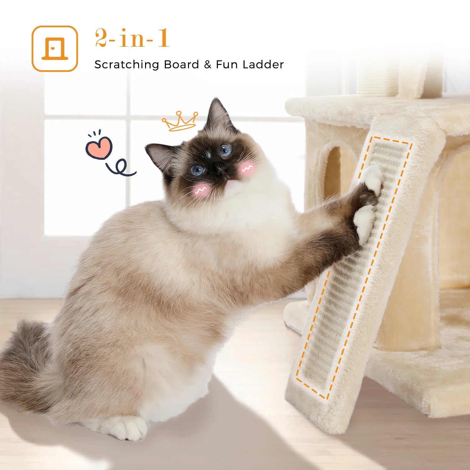 Large Multi-Level Cat Tree