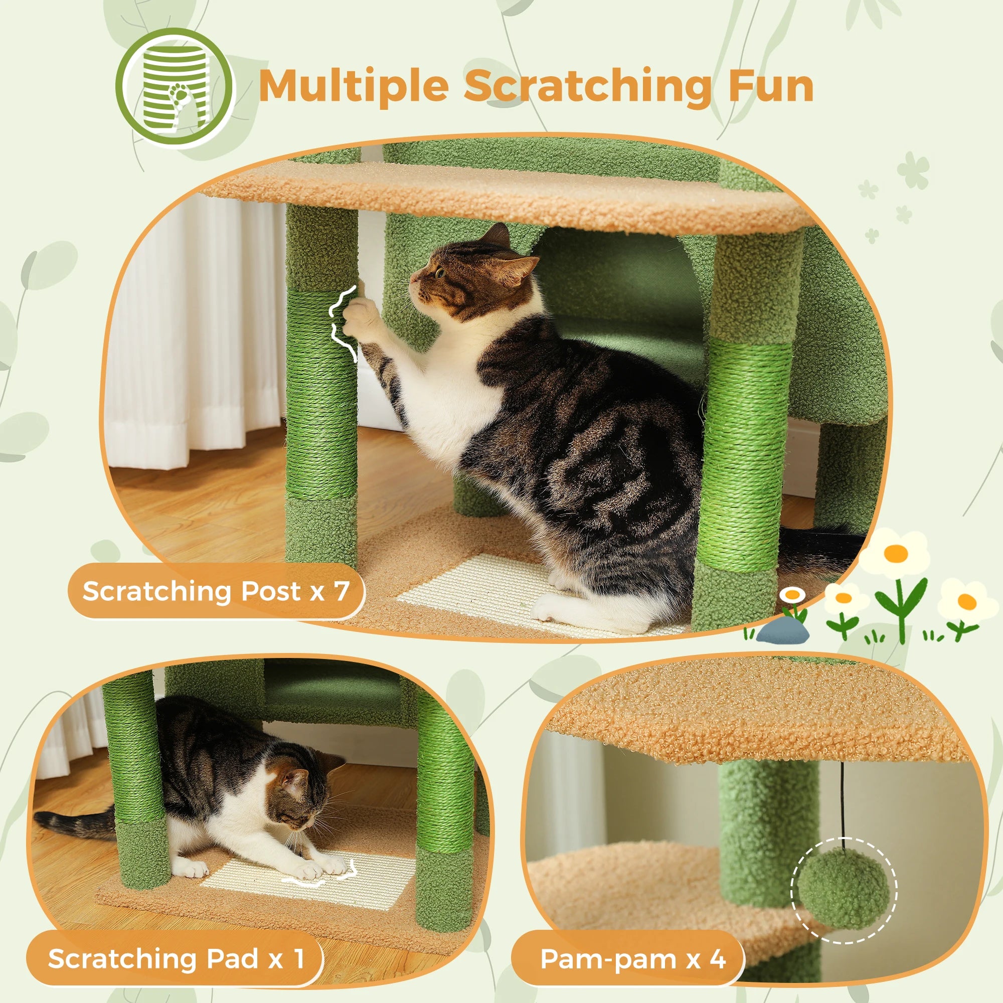 Large Cat Tree Tower