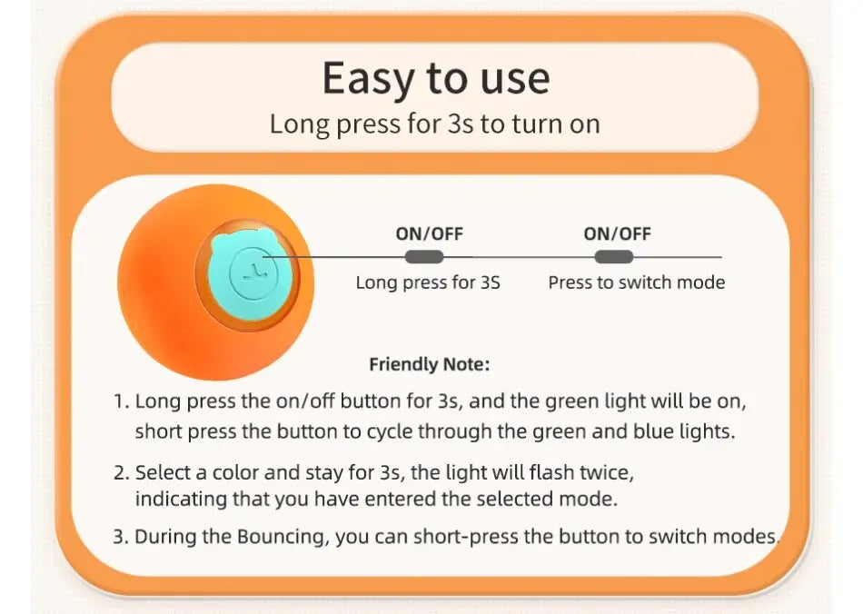 Electric Cat Ball toy