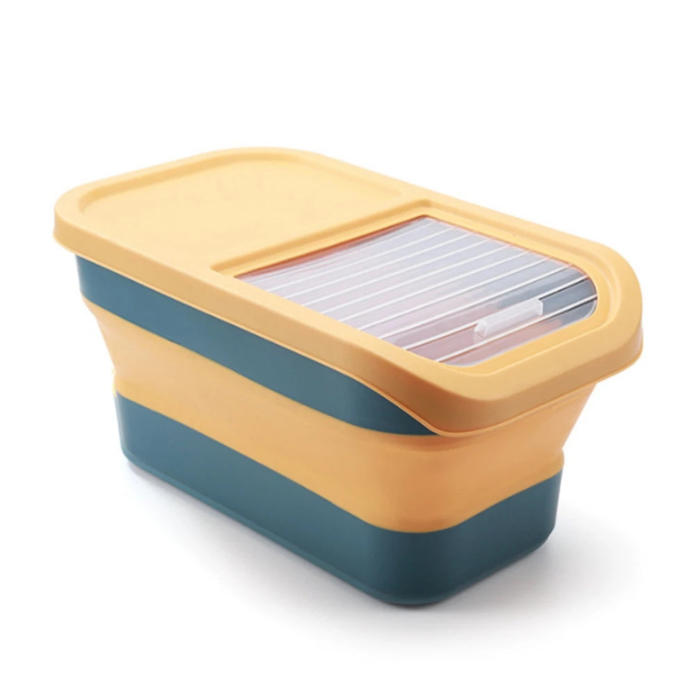 Collapsible Pet Food Container
