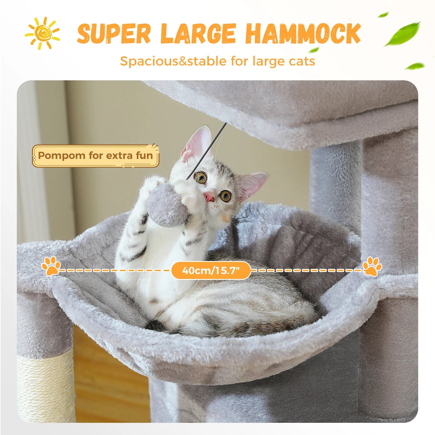 Large Multi-Level Cat Tree