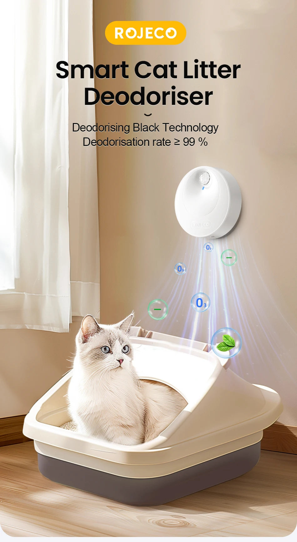 Smart Cat Litter Deodorizer