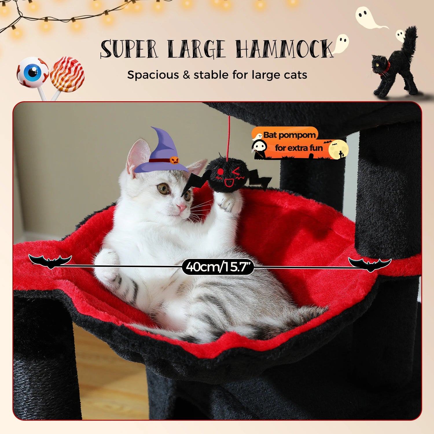 Large Multi-Level Cat Tree