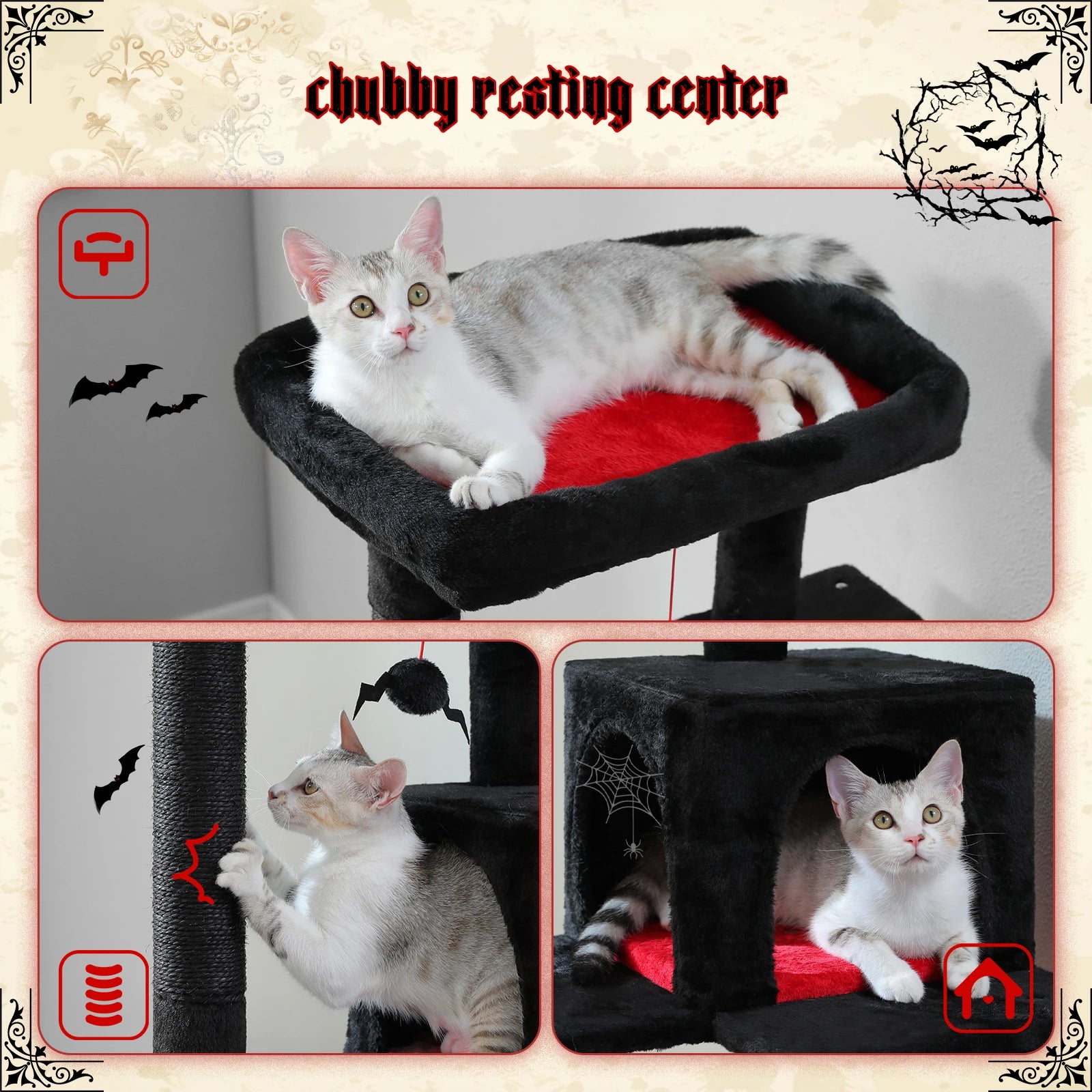 Gothic Cat Tree