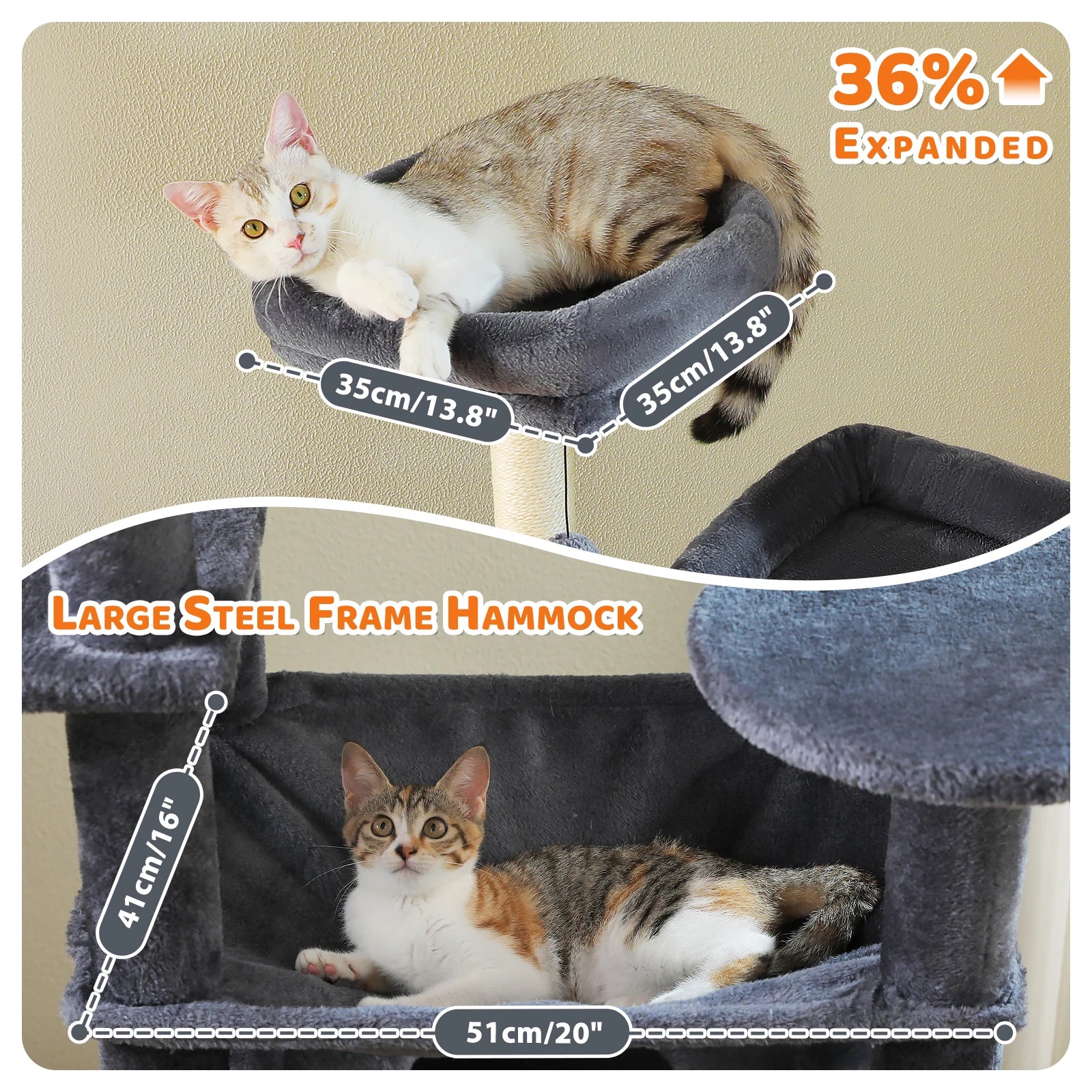 Tall Multi-Level Cat Tree