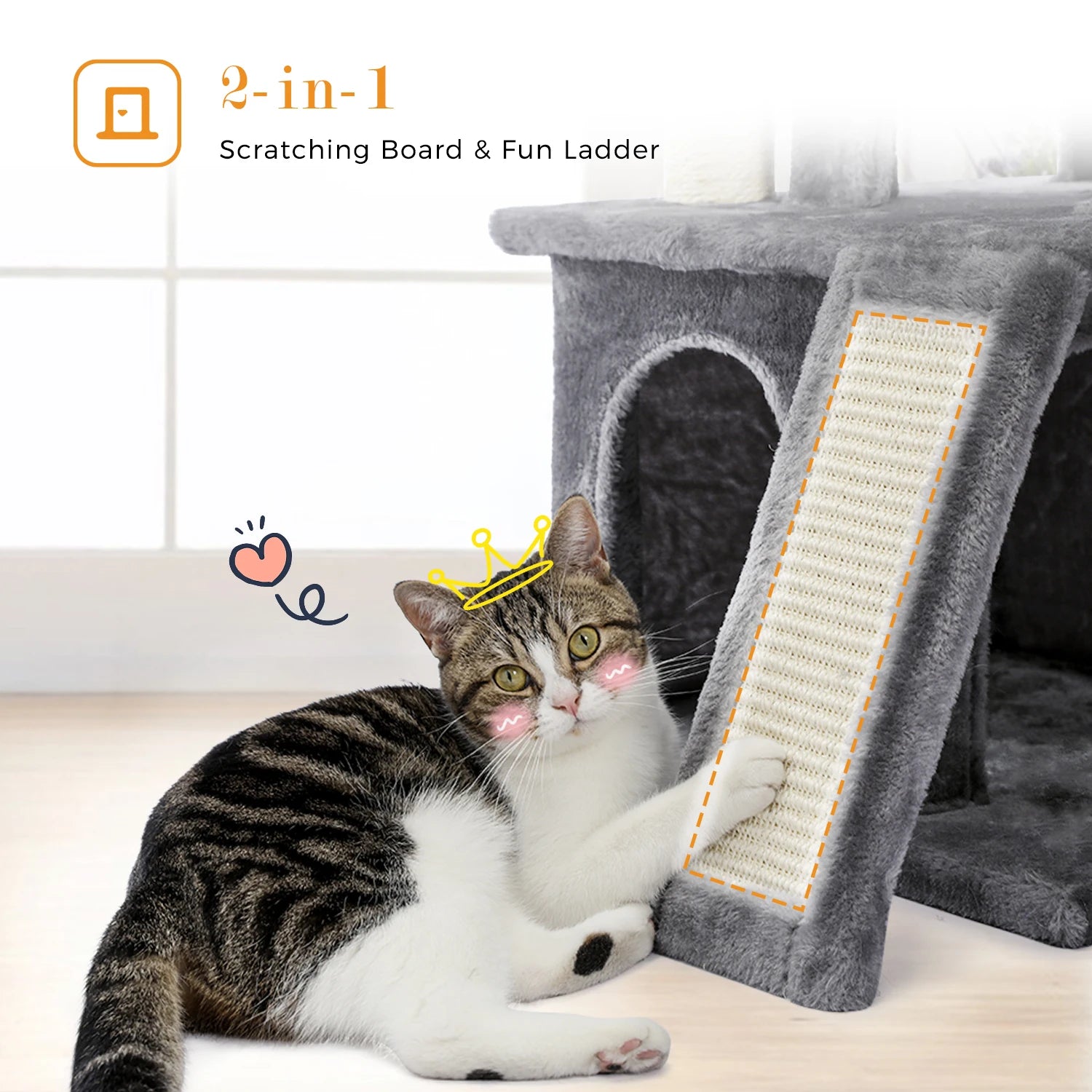 Large Multi-Level Cat Tree