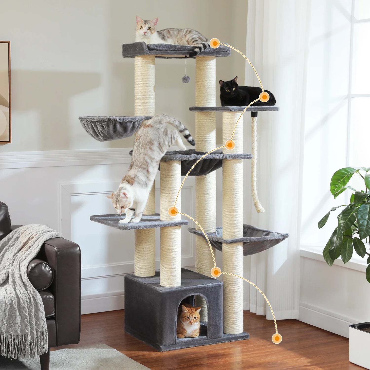 Big Cat Tree for Large Cats