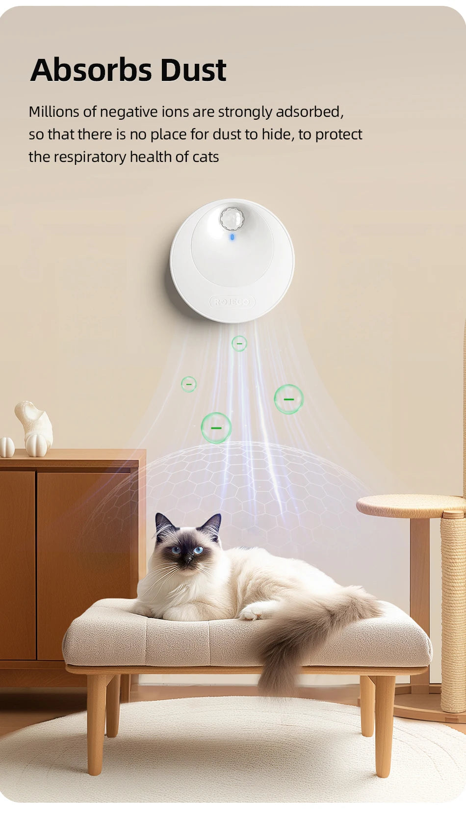 Smart Cat Litter Deodorizer