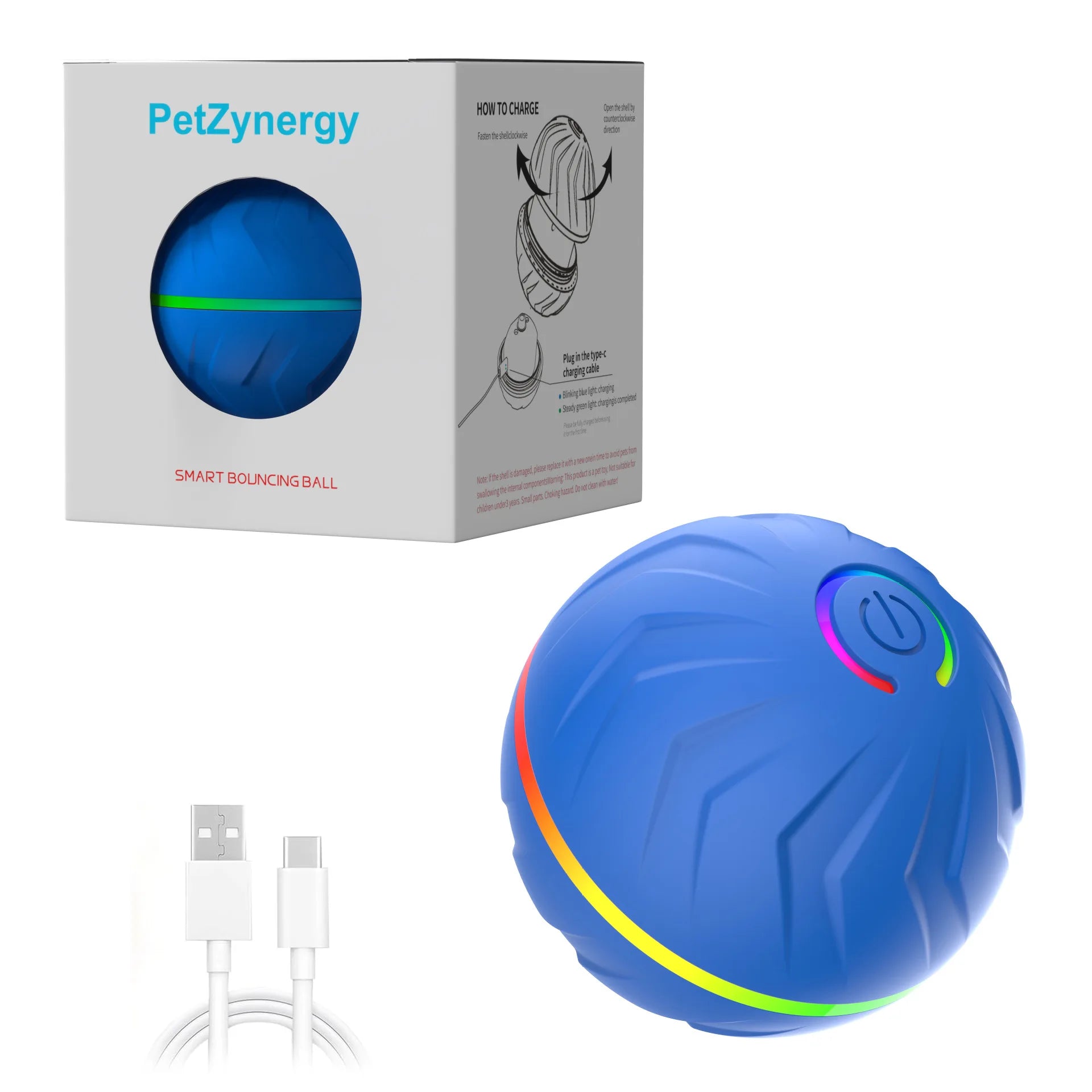 Dog Bouncing Ball