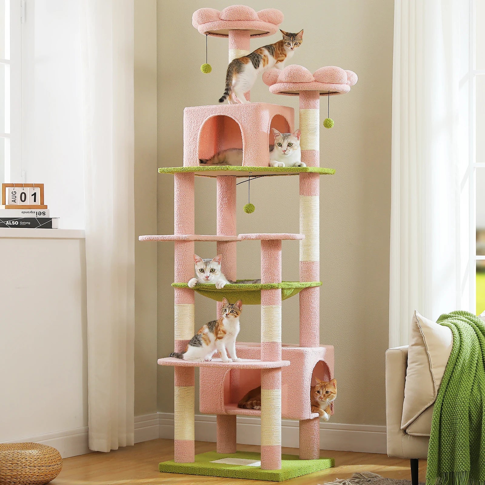Tall Multi-Level Cat Tree