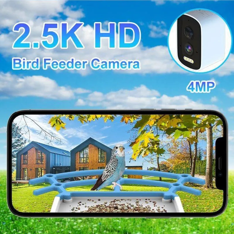 Outdoor Bird Feeder with camera