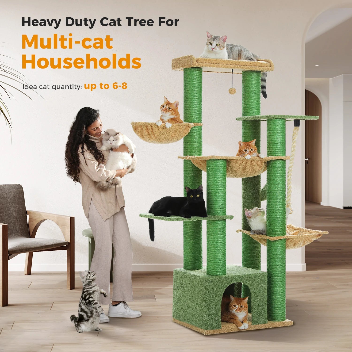 Big Cat Tree for Large Cats