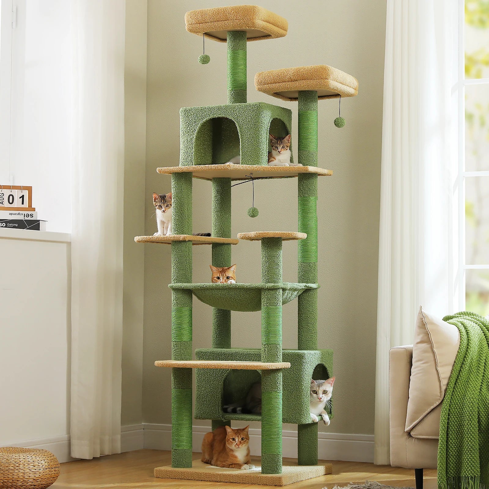 Tall Multi-Level Cat Tree