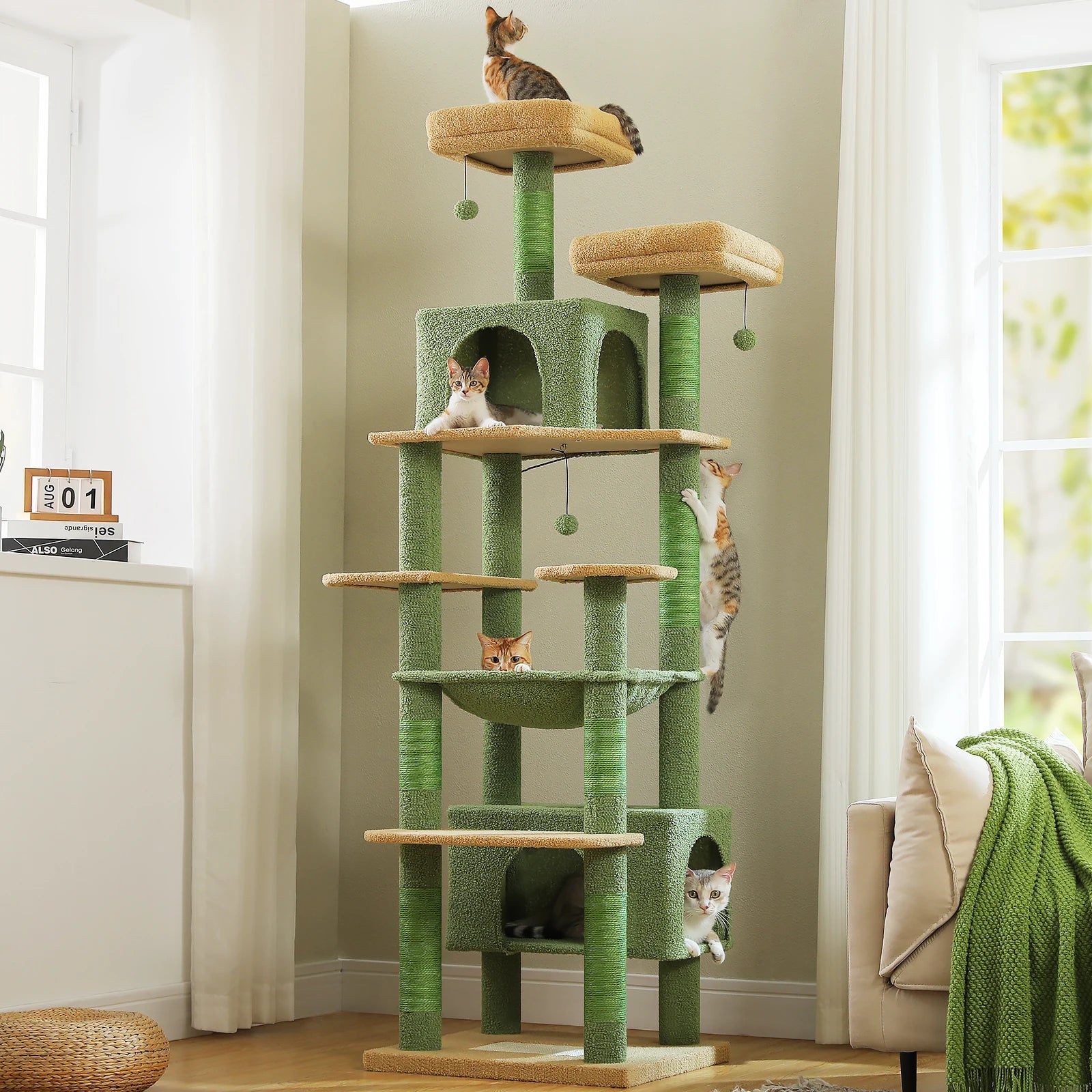 Tall Multi-Level Cat Tree