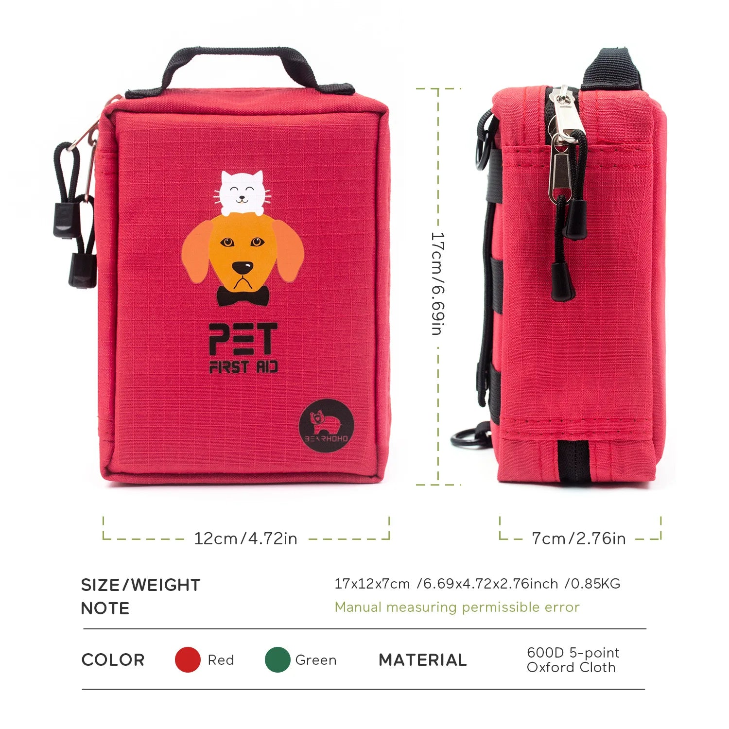 Portable Pet First Aid Kit