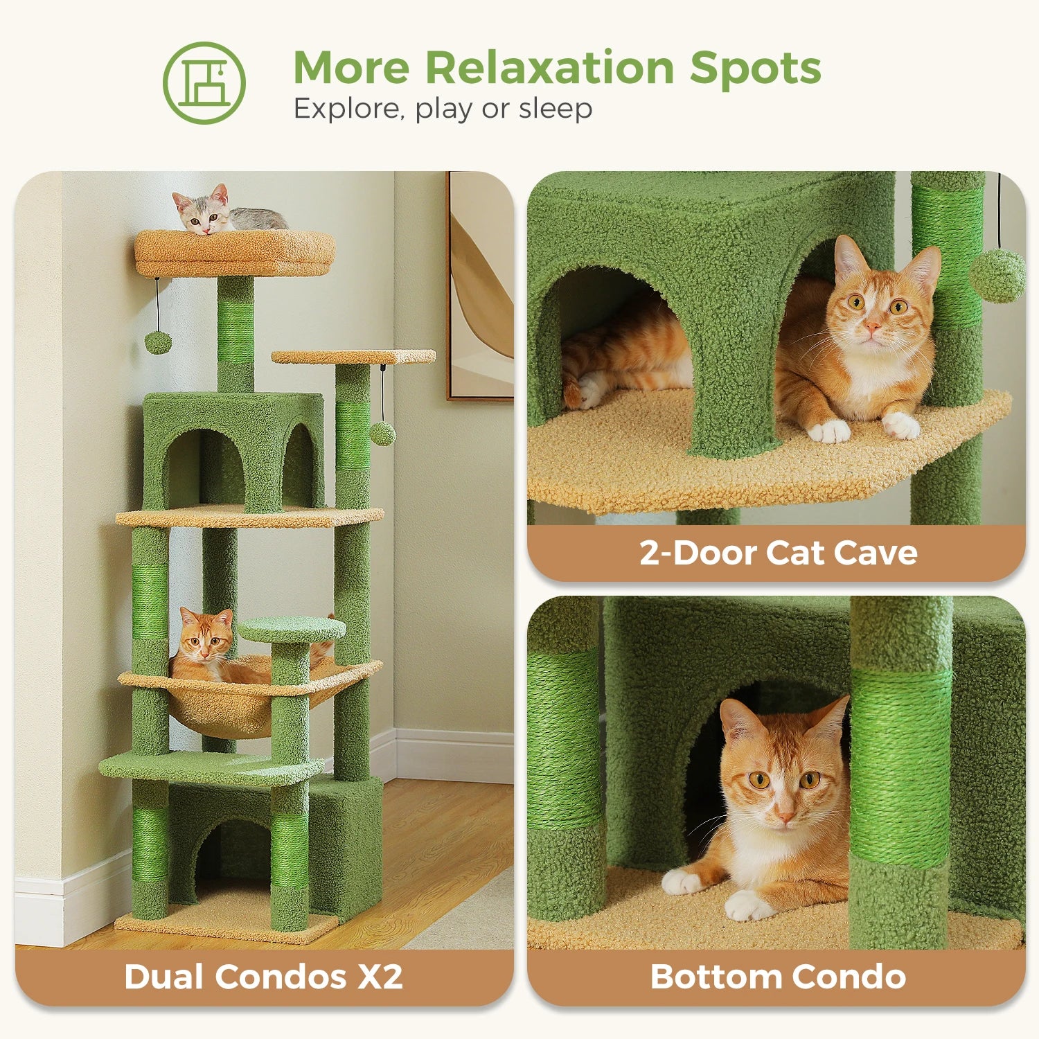 Large Cat Tree Tower