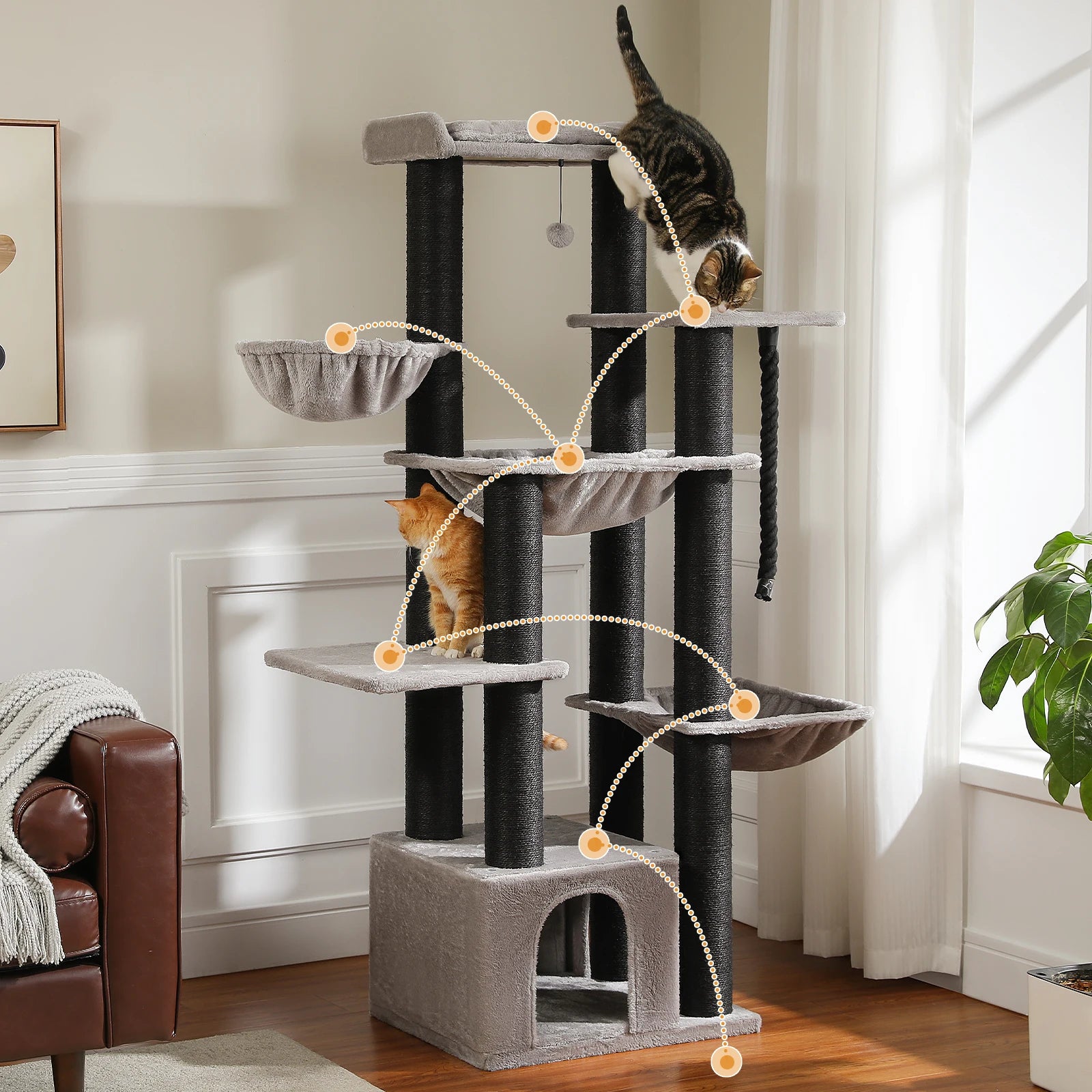 Big Cat Tree for Large Cats