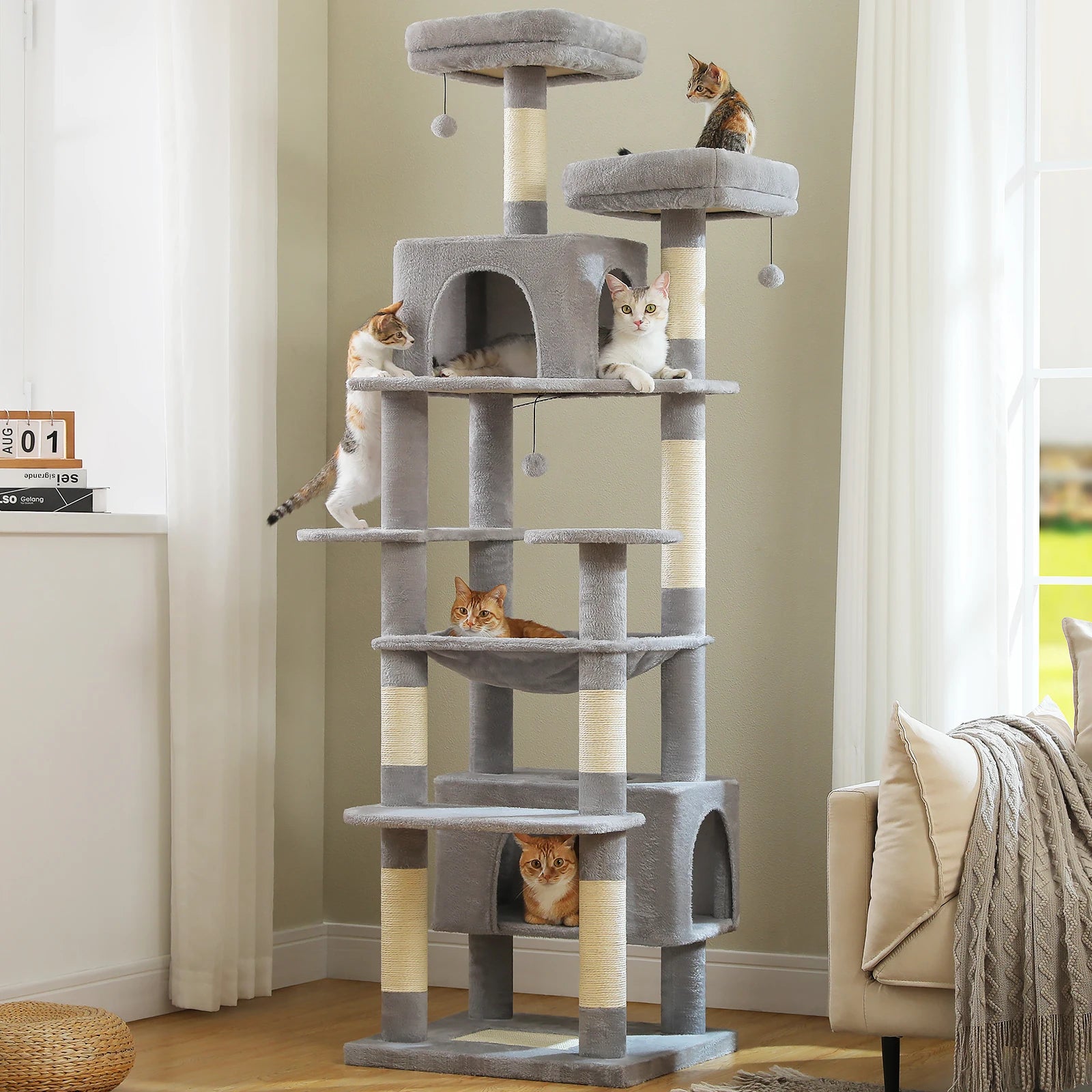 Tall Multi-Level Cat Tree